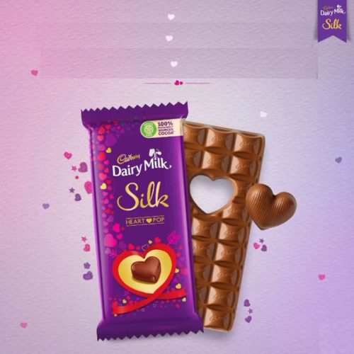 Dairy Milk Silk Heart Pop Chocolate Bar 150G – ChocoLounge