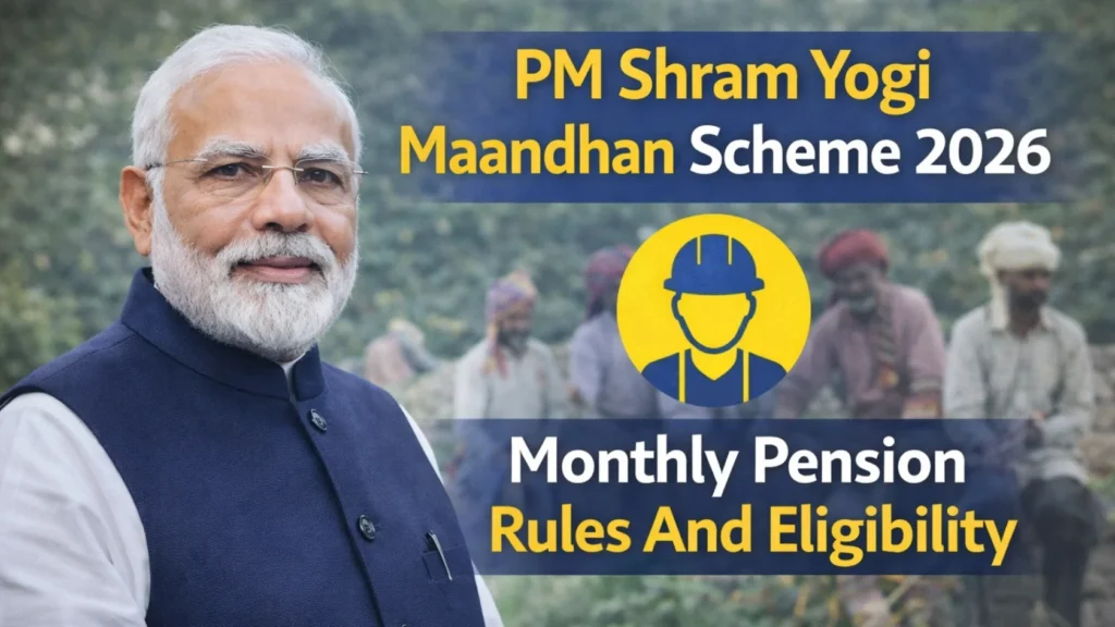 PM Shram Yogi Maandhan Scheme 2026