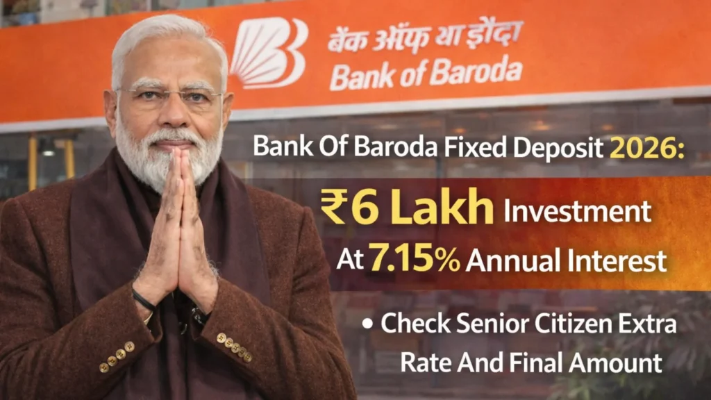 Bank Of Baroda Fixed Deposit 2026