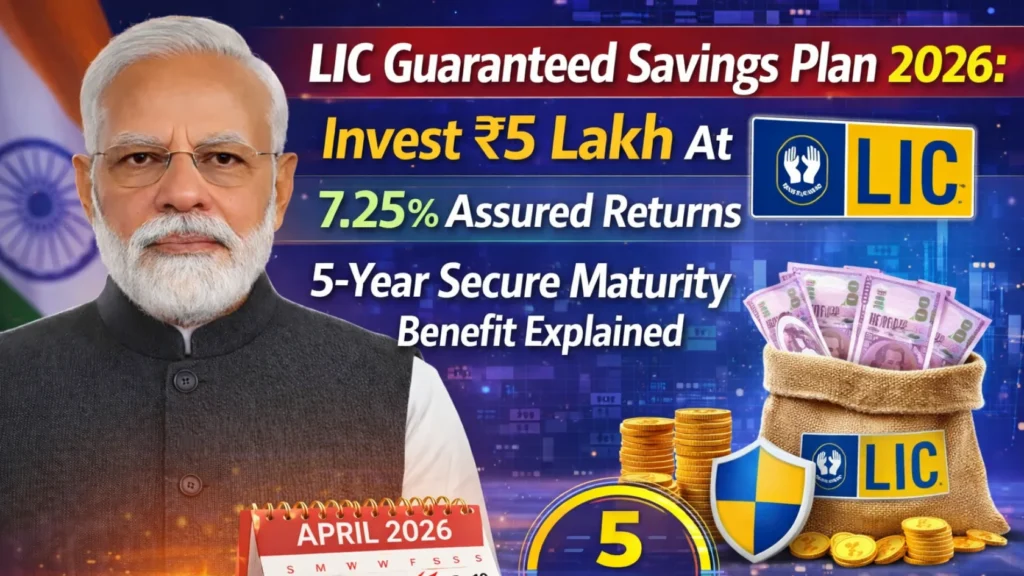 LIC Guaranteed Savings Plan 2026
